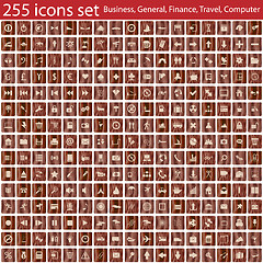 Image showing icon set