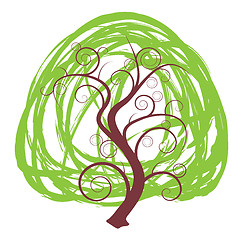 Image showing Scribble tree