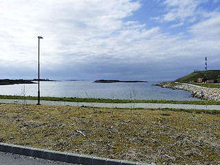 Image showing coastline at north sea