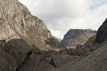 Image showing mountains in norway