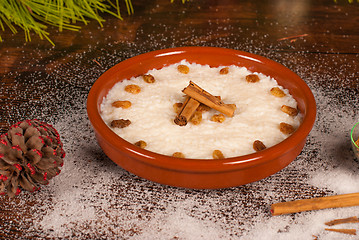 Image showing Puerto Rican arroz con dulce