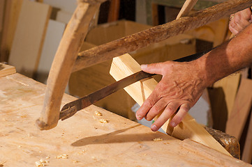 Image showing Traditional carpentry