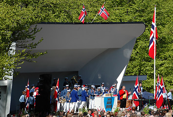 Image showing Norwegian nationalday