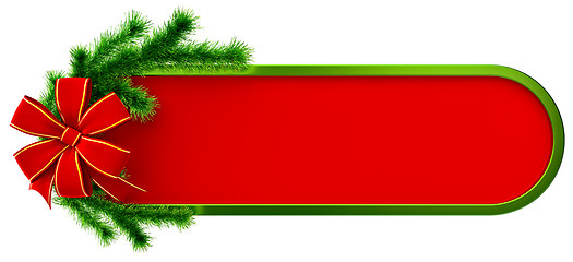 Image showing christmas frame