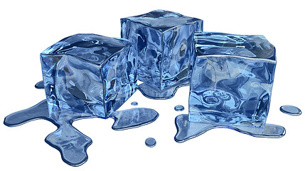 Image showing blue ice