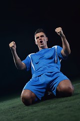 Image showing soccer player