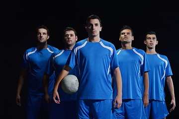 Image showing soccer players team