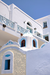 Image showing greece santorini