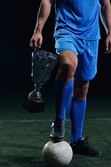 Image showing soccer player