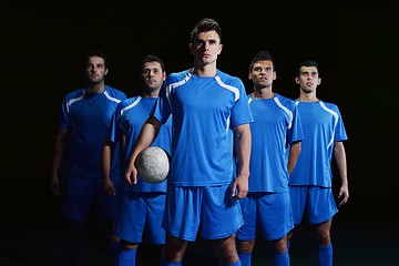 Image showing soccer players team