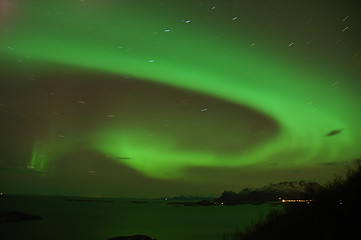 Image showing Aurora Borealis in Bodø