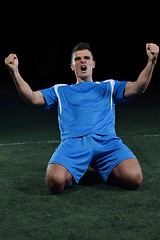 Image showing soccer player