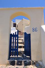 Image showing greece santorini