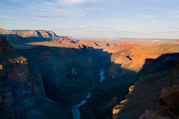 Image showing Sunset over Grand Canyon