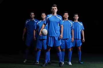 Image showing soccer players team