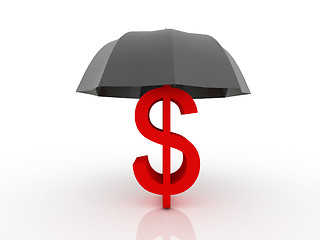Image showing Financial Insurance, 3d insurance concept 