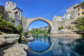 Image showing The Old Bridge, Mostar