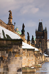 Image showing Famous Charles bridge 