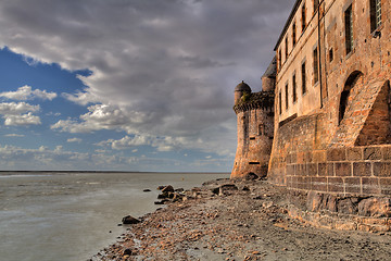 Image showing Mont Saint-Michel abbey in Brittany