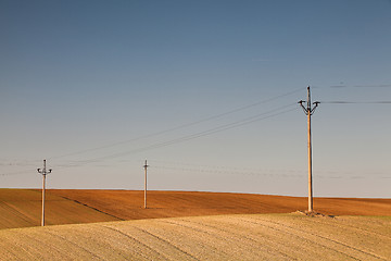 Image showing On the empty field