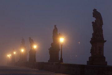 Image showing The Charles Bridge in Prague