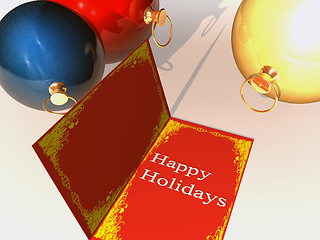 Image showing Happy holidays