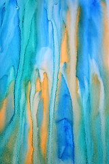 Image showing Abstract watercolor grunge background 