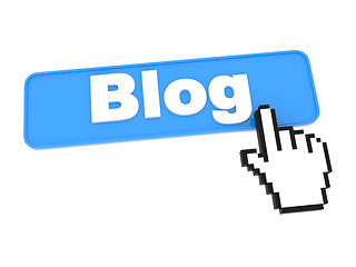 Image showing Blog Button.