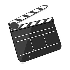 Image showing Film Clap Board Cinema.