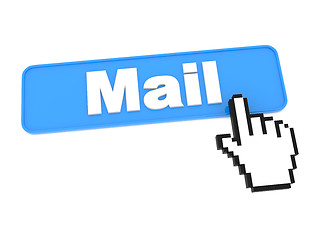 Image showing E-Mail Web Button.