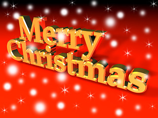 Image showing Merry Christmas