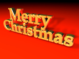 Image showing Merry Christmas