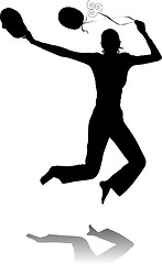 Image showing Jump teenager