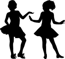 Image showing Small ballerinas