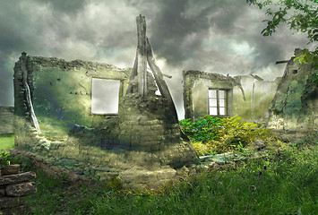 Image showing Fantastic ruins