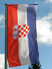 Image showing Croatian flag