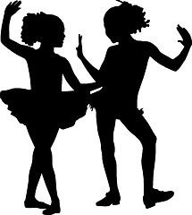 Image showing Small ballerinas