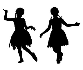 Image showing Small ballerinas