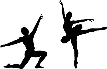 Image showing Ballet dancers