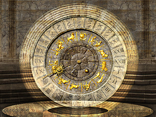 Image showing Venetian Clock