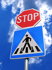 Image showing Stop sign