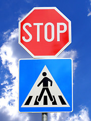Image showing Stop sign
