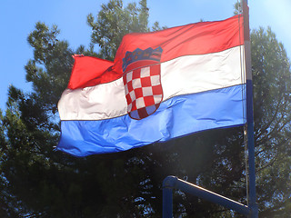 Image showing Croatian flag