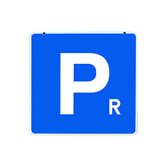 Image showing Parking sign