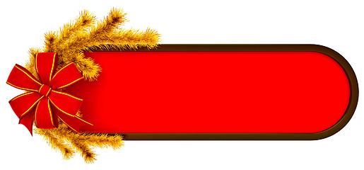 Image showing christmas frame