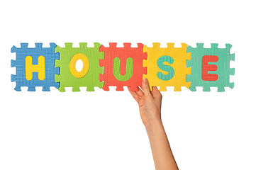 Image showing the word house