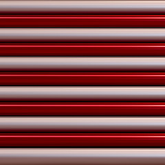 Image showing red and silver pipes