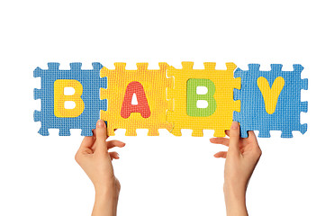 Image showing word baby