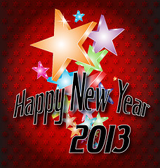 Image showing A Happy New Year background