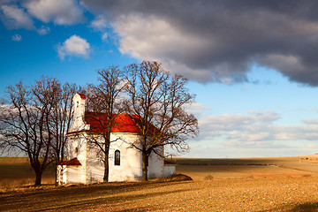 Image showing The ruins small church 